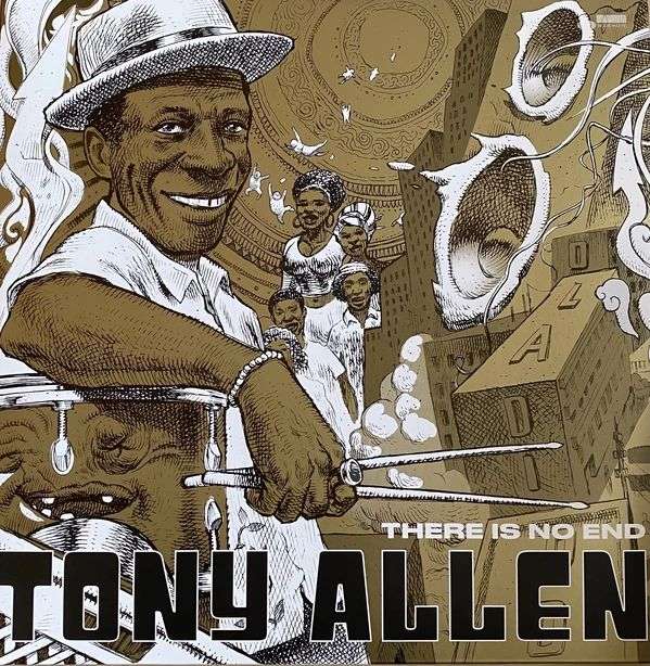 Tony Allen - There Is No End - 2LP (Limited Edition Collector 2LP Pack Includes Drum Sticks, Tote, and Slipmat)