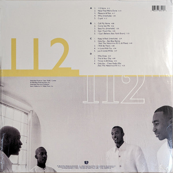 112 - 112 (Limited Edition Black & White Vinyl) - 2LP