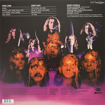 Deep Purple - Burn (Limited Edition Purple Vinyl) - LP