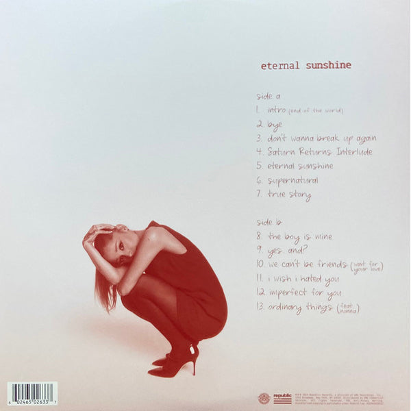 Ariana Grande - Eternal Sunshine (Translucent Ruby Red, Exclusive Cover No. 3) - LP