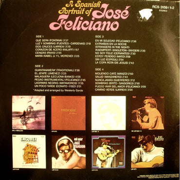 José Feliciano - A Spanish Portrait Of (Double) - 2LP (Used Vinyl)