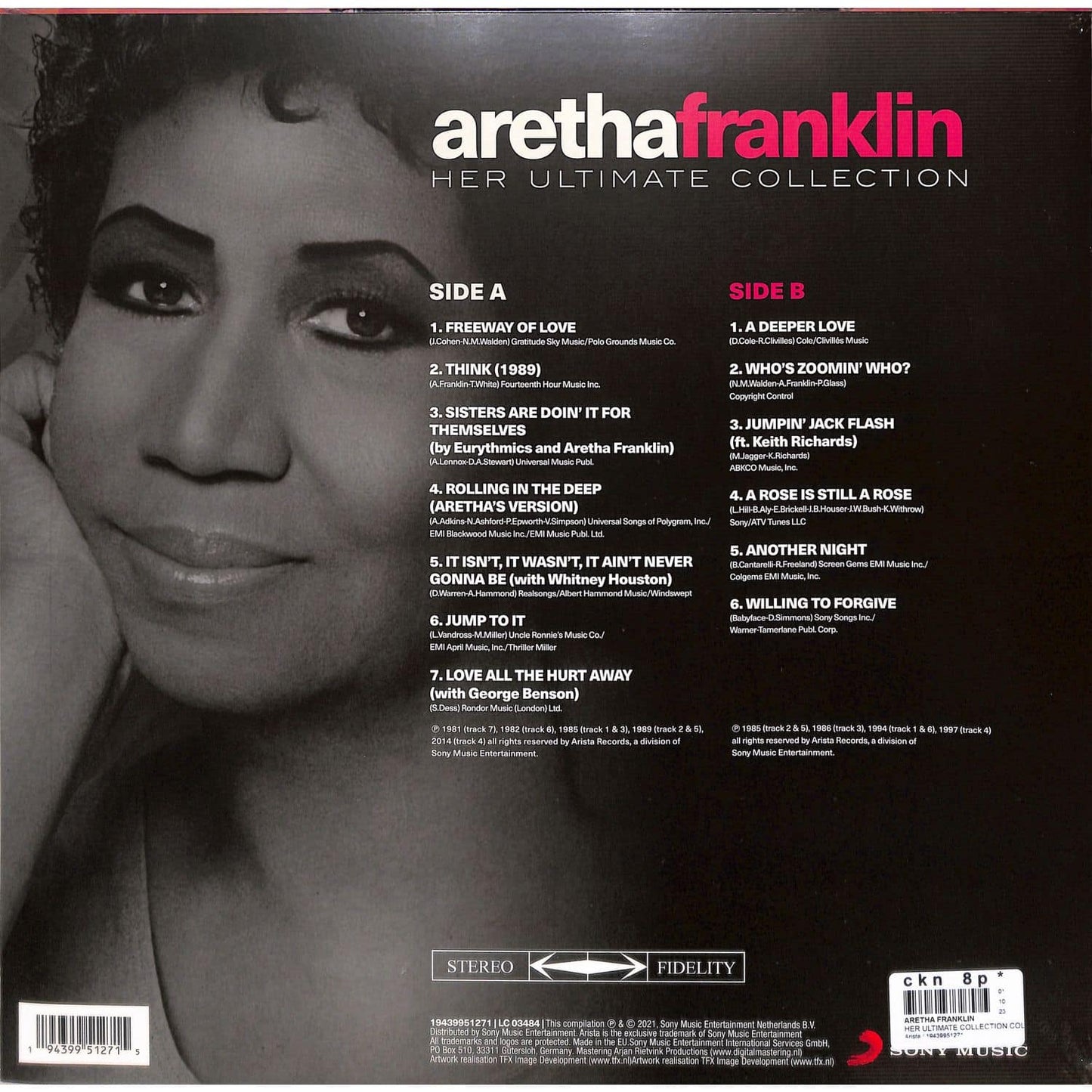 Aretha Franklin - Her Ultimate Collection (Limited Edition Red Vinyl) - LP