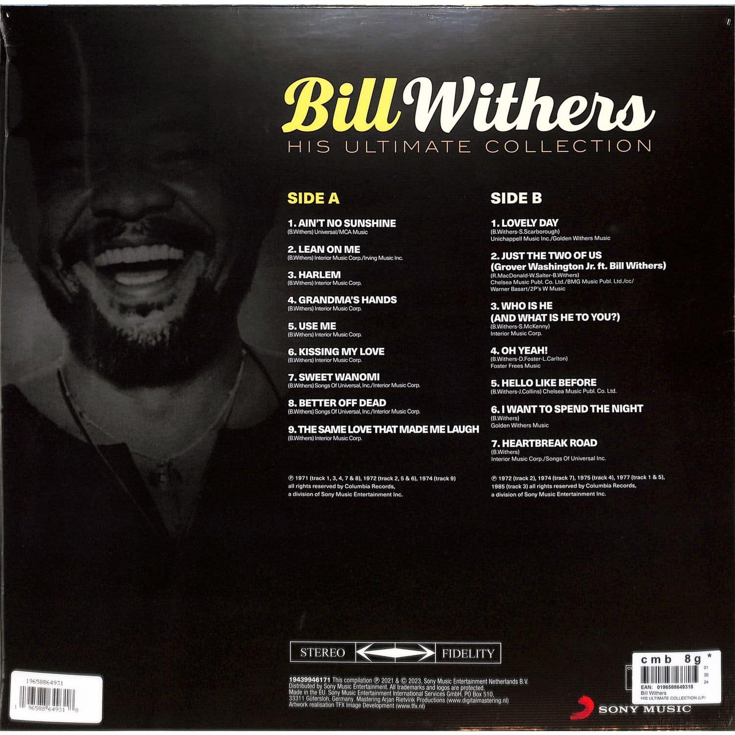 Bill Withers - His Ultimate Collection - LP
