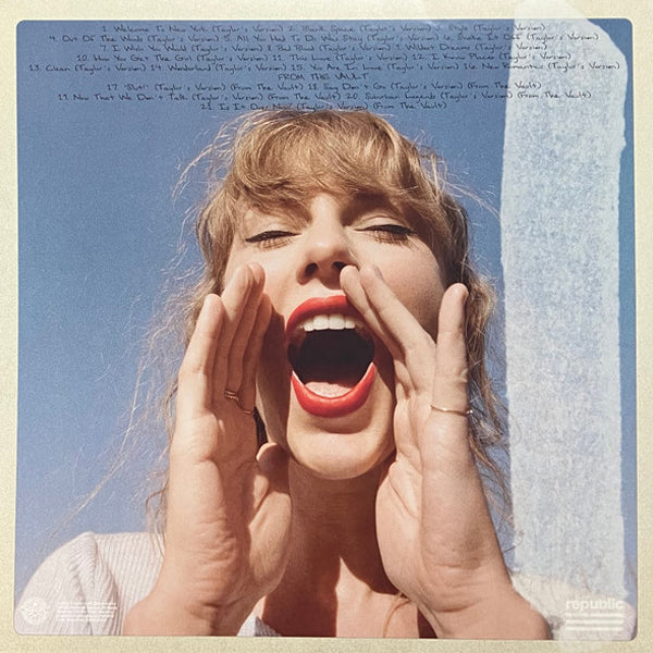 Taylor Swift: 1989 - Taylor's Version (Limited Edition Tangerine Vinyl) - 2LP