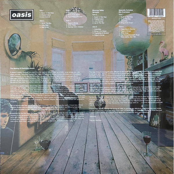 Oasis - Definitely Maybe (30Th Anniversary Limited Deluxe Edition) - 4LP