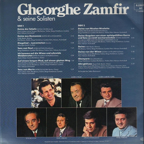 Gheorghe Zamfir & Seine Solisten* – Doina Der Schafe - LP (Used Vinyl)