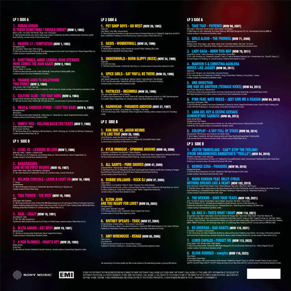 Buy Now That'S What I Call 40 Years - Part 2 - 3LP. in uae