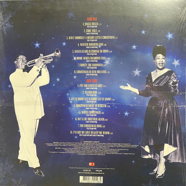 Ella Fitzgerald & Louis Armstrong - A Swinging Christmas - LP