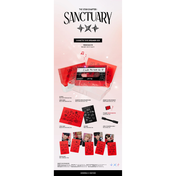 Tomorrow X Together - 7th Mini Album The Star Chapter - Sanctuary - (Cassette Tape Speaker Ver.)