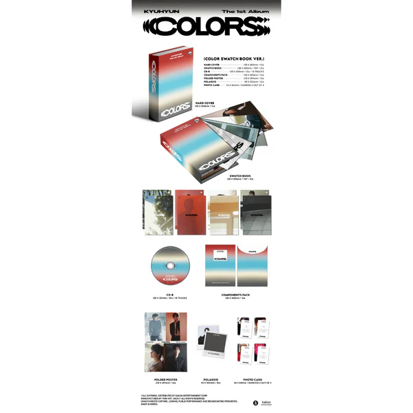 Kyuhyun - Full Album Colors - (Color Swatch Book Ver.)