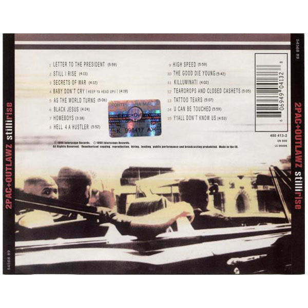 2Pac & Outlawz - Still I Rise - CD