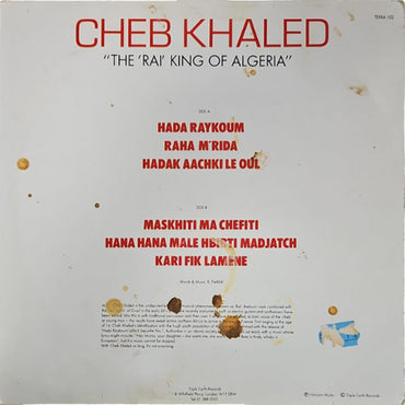 Cheb Khaled - Hada Raykoum - LP - (Used Vinyl)