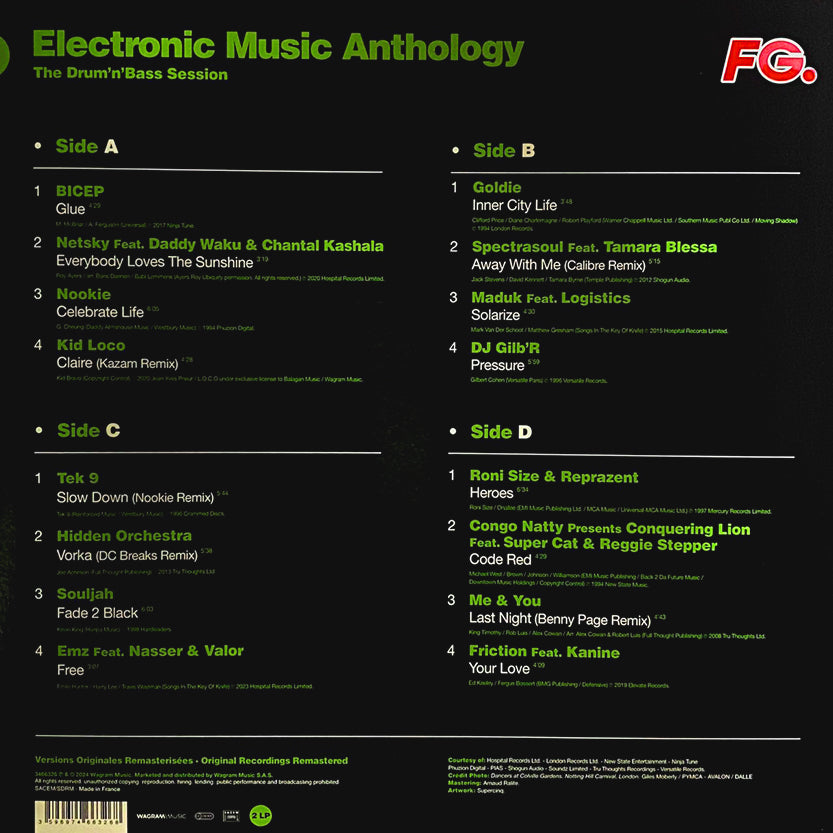 Various - Electronic Music Anthology - Drum N Bass - 2LP