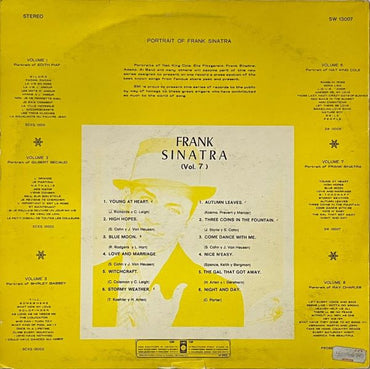 Frank Sinatra – Portrait Of Frank Sinatra - LP - (Used Vinyl)