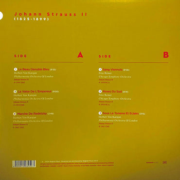 Johan Strauss II - Les Chefs D'oeuvre - LP