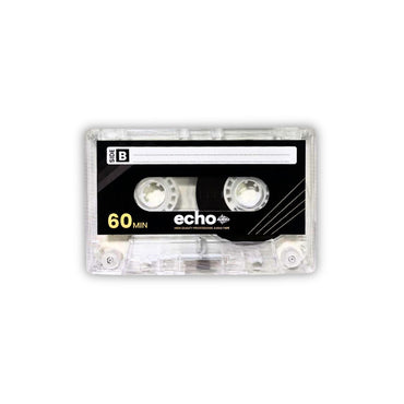 Echo Audio 60 Minute Blank Audio Cassette | Pack of 3 | High Quality Professional Tape Recorder Playback and Recording