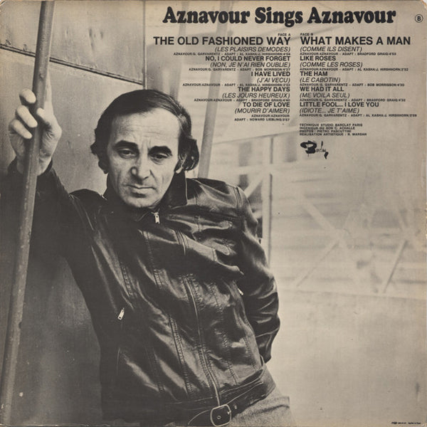 Charles Aznavour - Aznavour Sings Aznavour Vol. 3 - LP (Used Vinyl)