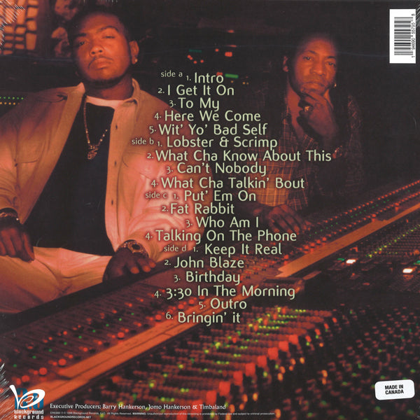 Timbaland - Tim's Bio - From the Motion Picture - Life from Da Bassment - 2LP