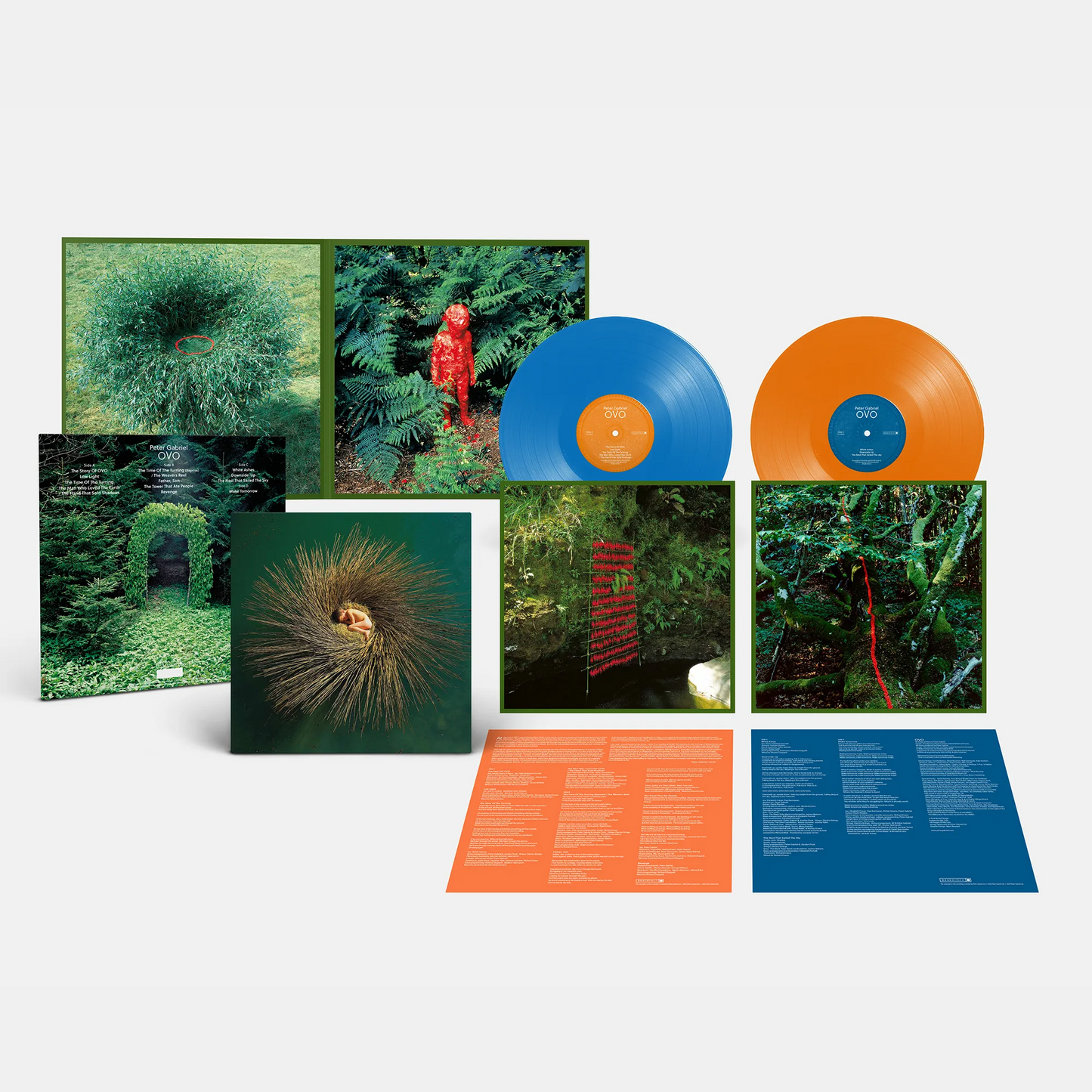Peter Gabriel - OVO (Half Speed Master)(RSD 2025 Limited Edition Blue and Orange Vinyl) - 2LP