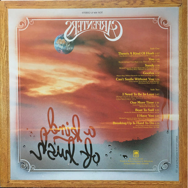 Carpenters - A Kind Of Hush - LP (Used Vinyl)