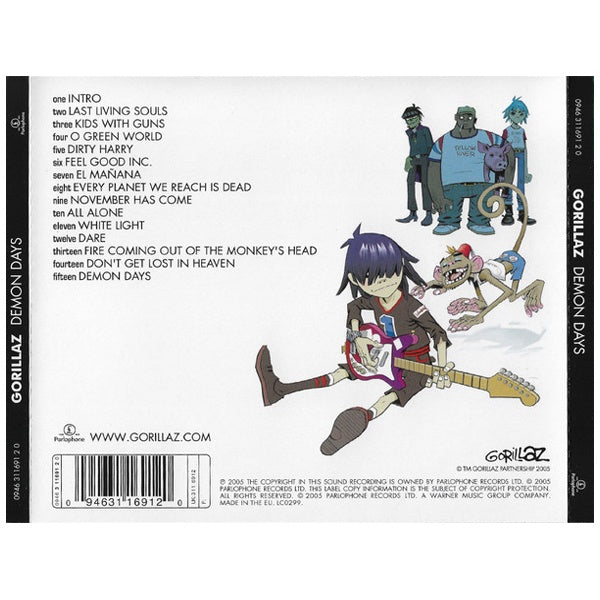 Gorillaz - Demon Days - CD