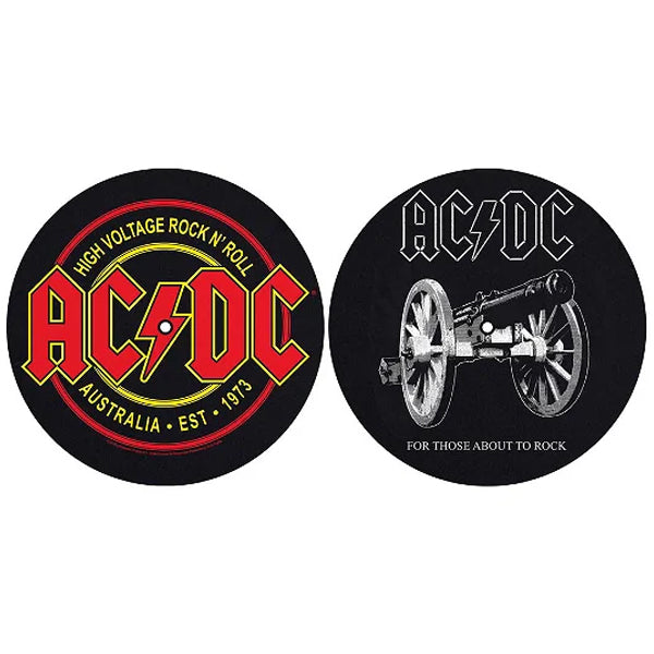 ACDC - Slipmat For Those About To Rock/High Voltage - Pair