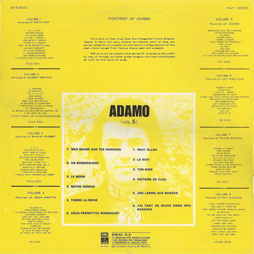 Adamo - Portrait Of Adamo - LP (Used Vinyl)