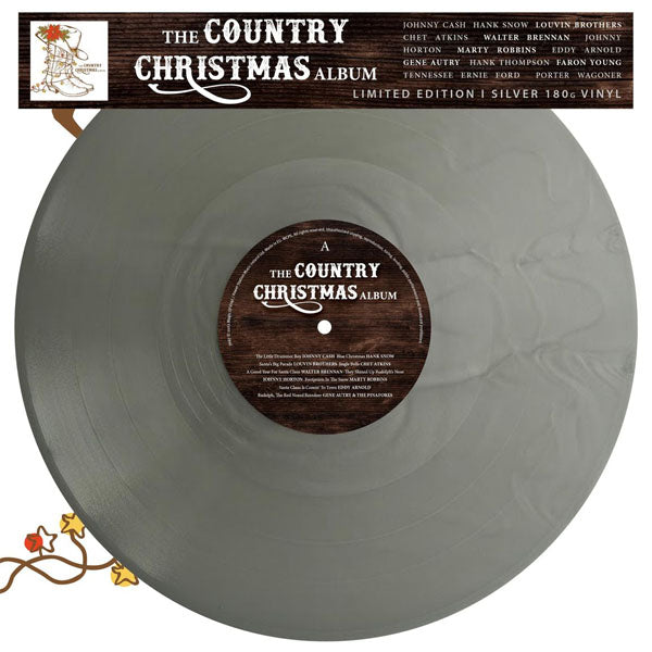 Various Artist - The Country Christmas Album (Limited Edition Silver Vinyl) - LP