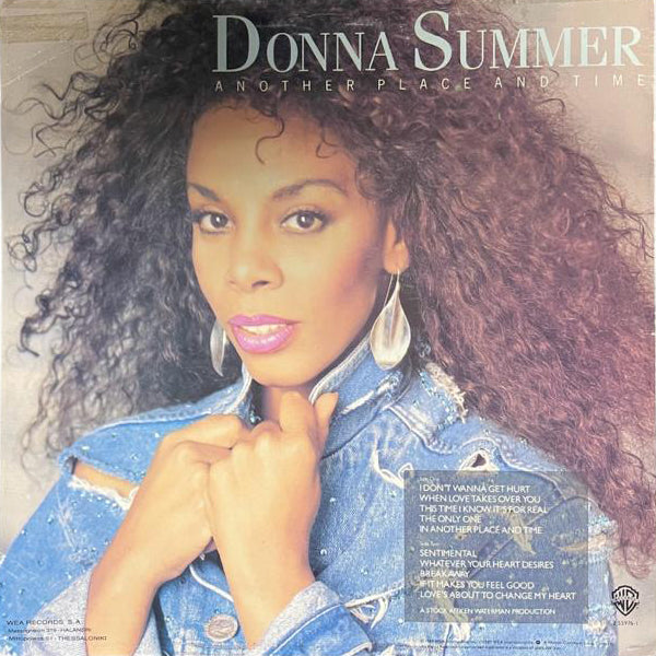 Donna Summer - Another Place And Time (cover is damaged by water) - LP (Used Vinyl)