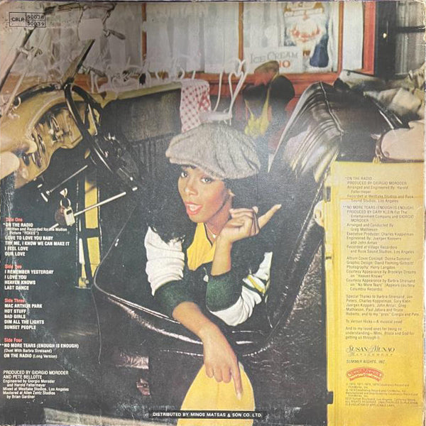 Donna Summer - On The Radio - Greatest Hits Volumes I & II - 2LP (Used Vinyl)