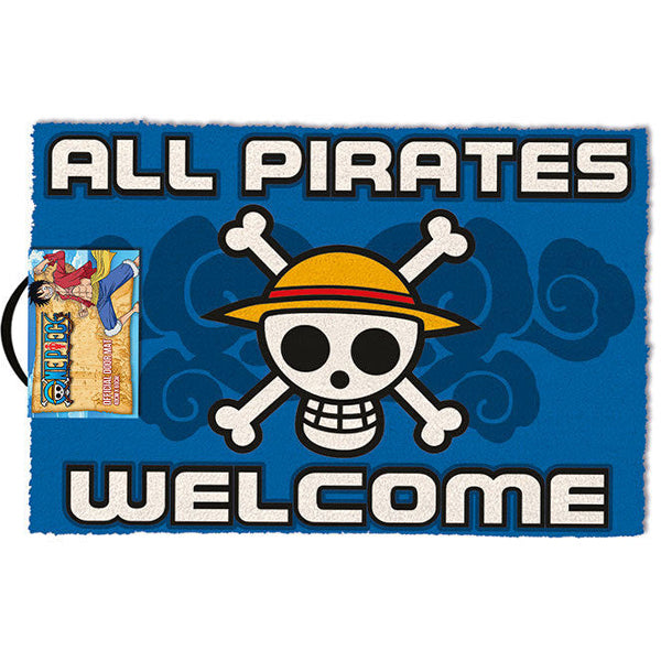 Door Mat - One Piece All Pirates Welcome