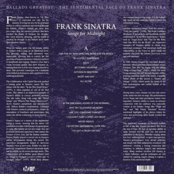 Frank Sinatra - Songs For Midnight (Limited Edition & Numbered, Gray & Light Blue vinyl) - LP