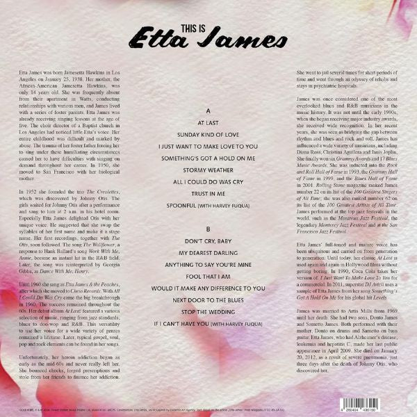Etta James - This Is Etta James (Limited Edition , Gold Marbled Vinyl) - LP