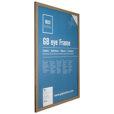 Frame - MDF Oak Frame - Maxi Poster - 61 x 91.5cm. Shop now online in UAE