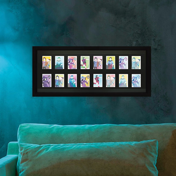 Frame - Trading Card Collector Frame 16 Position Black (30.5x76cm)