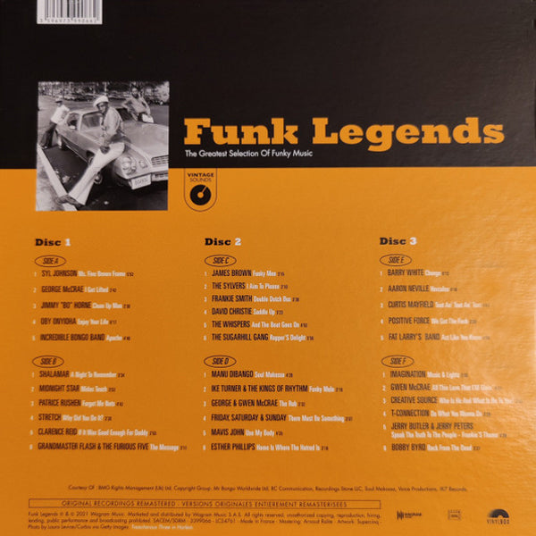 Various Artist - Funk Legends - 3LP