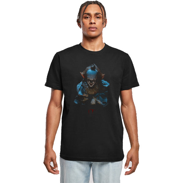 IT (2017) Pennywise Grin Black T-Shirt