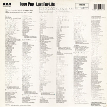 Iggy Pop - Lust For Life - LP