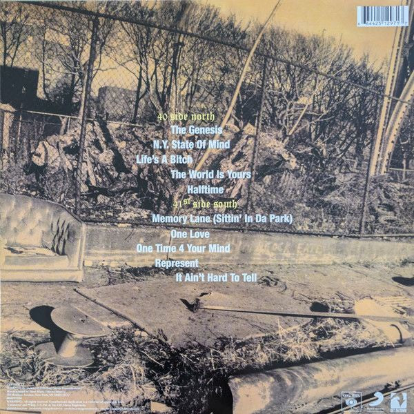 Nas - Illmatic (Limited Edition Clear And Gold Split) - LP