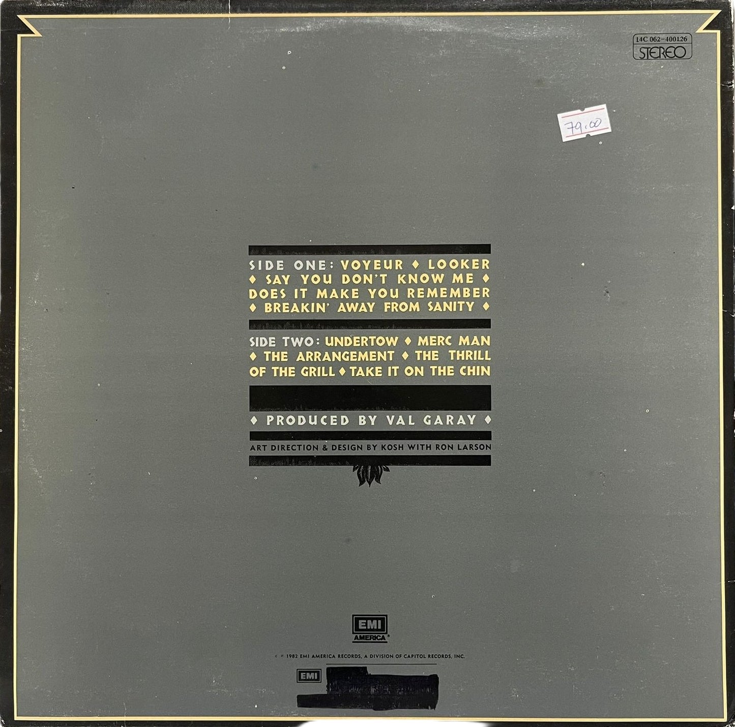 Kim Carnes - Voyeur - LP (Used Vinyl)