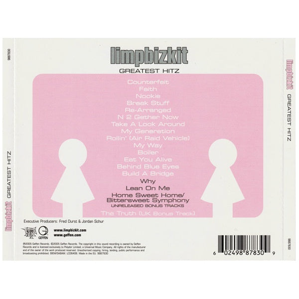 Limp Bizkit - Greatest Hits - CD