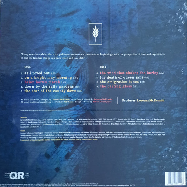 Loreena McKennitt - The Wind That Shakes The Barley [Limited Edition Transparent Yellow Vinyl) - LP