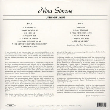 Nina Simone - Little Girl Blue - LP