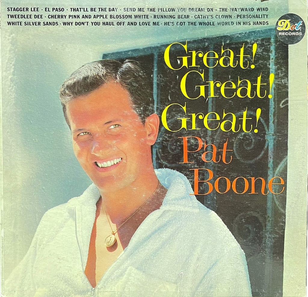 Pat Boone - Great! Great! Great! - LP (Used Vinyl)