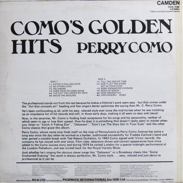 Perry Como - Como's Golden Hits - LP (Used Vinyl)