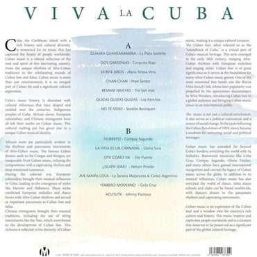 Various Artist - Viva la Cuba (Limited Edition & Numbered, Clear Mint Vinyl) - LP
