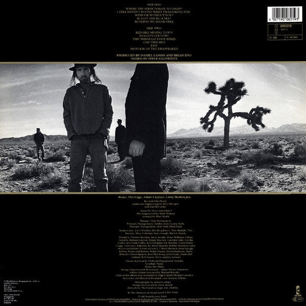 U2 - The Joshua Tree (Gatefold) - LP(Used Vinyl)