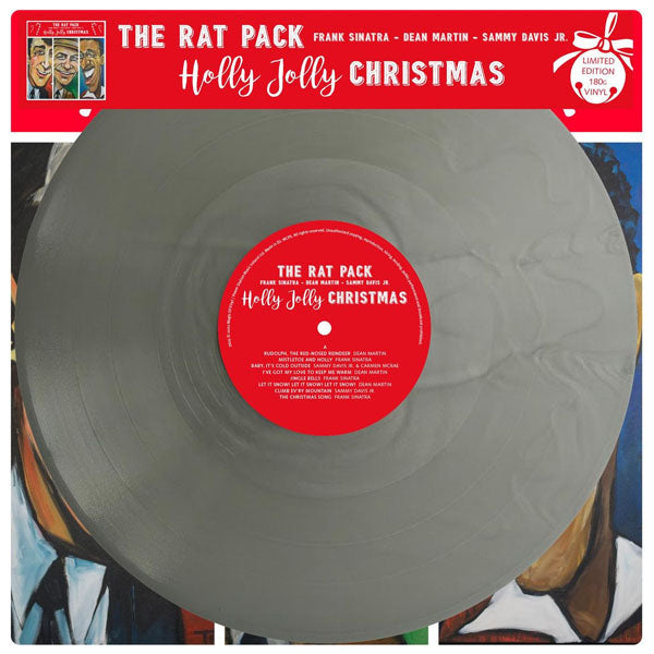 Rat Pack - Holly Jolly Christmas (Limited Edition Silver Vinyl) - LP