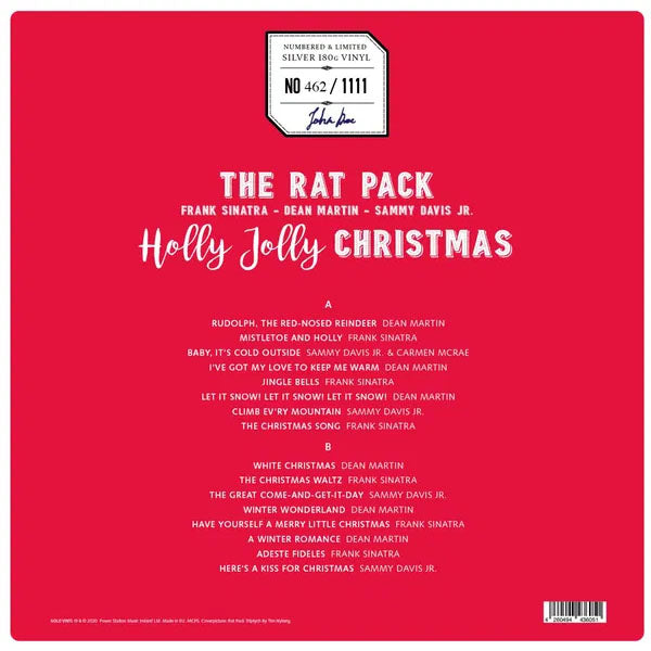 Rat Pack - Holly Jolly Christmas (Limited Edition Silver Vinyl) - LP