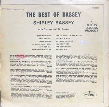Shirley Bassey – The Best Of Bassey - LP (Used Vinyl)